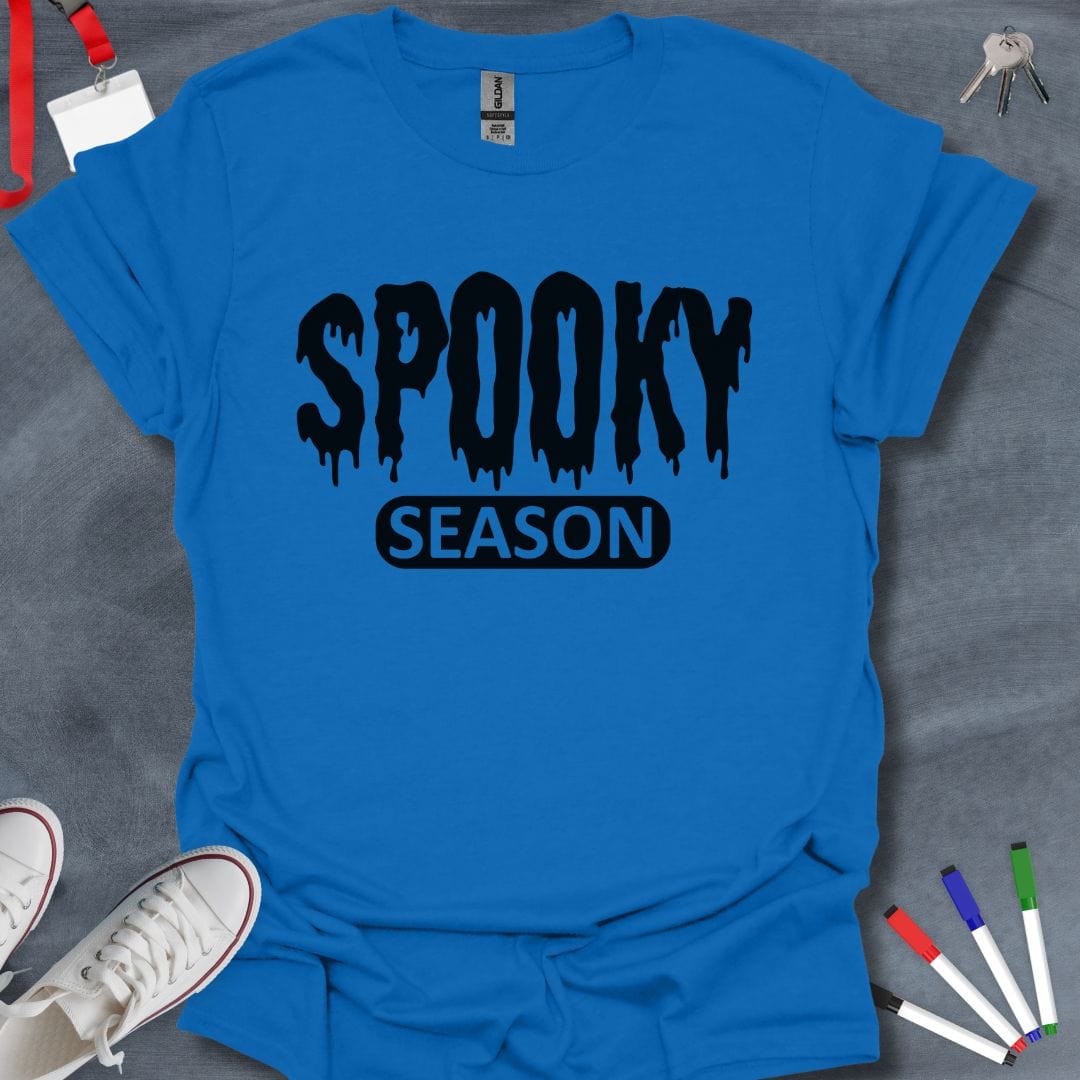 Teacher T-Shirt Royal / S Spooky Season T-Shirt