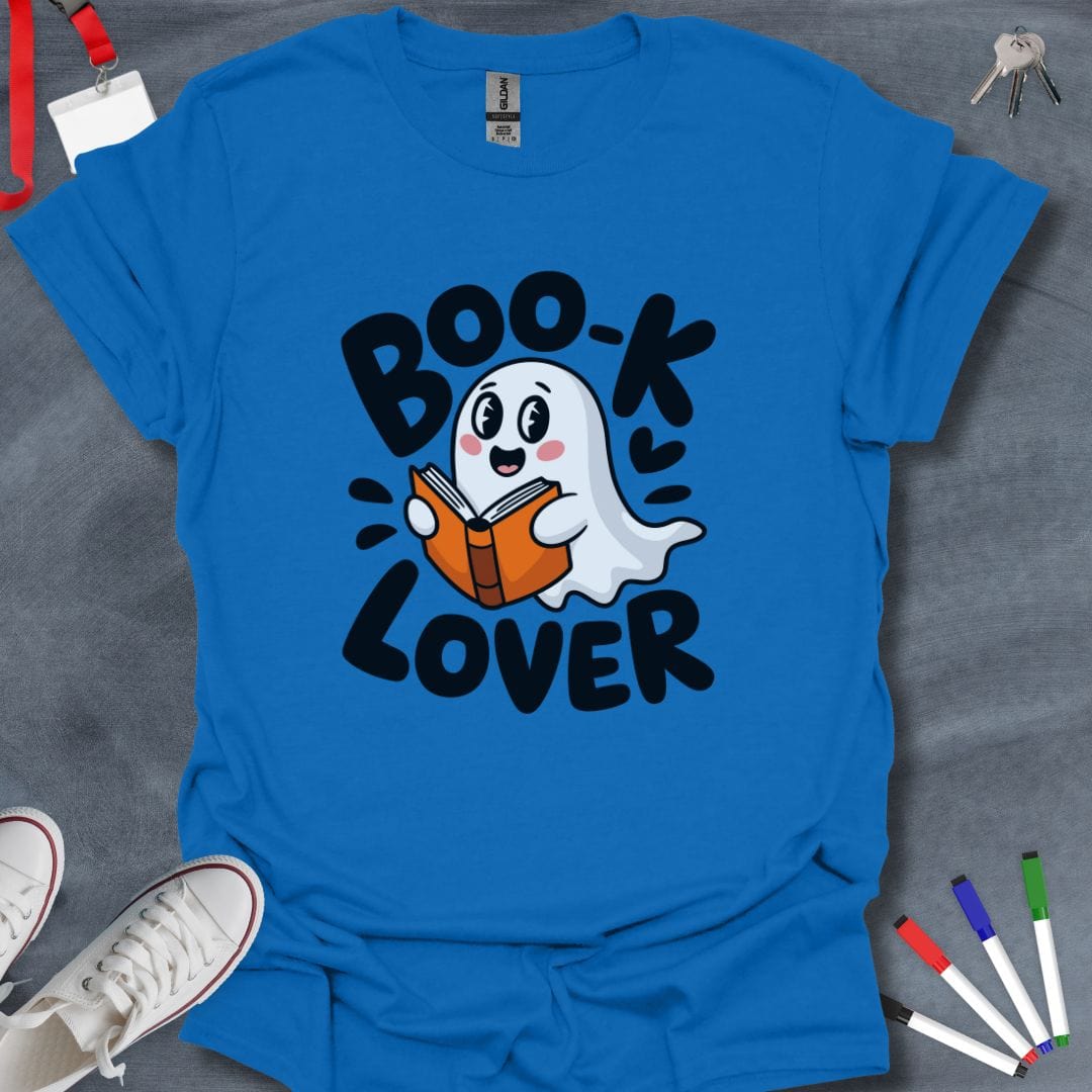 Teacher T-Shirt Royal / S Spooky Study Buddy Teacher T-Shirt