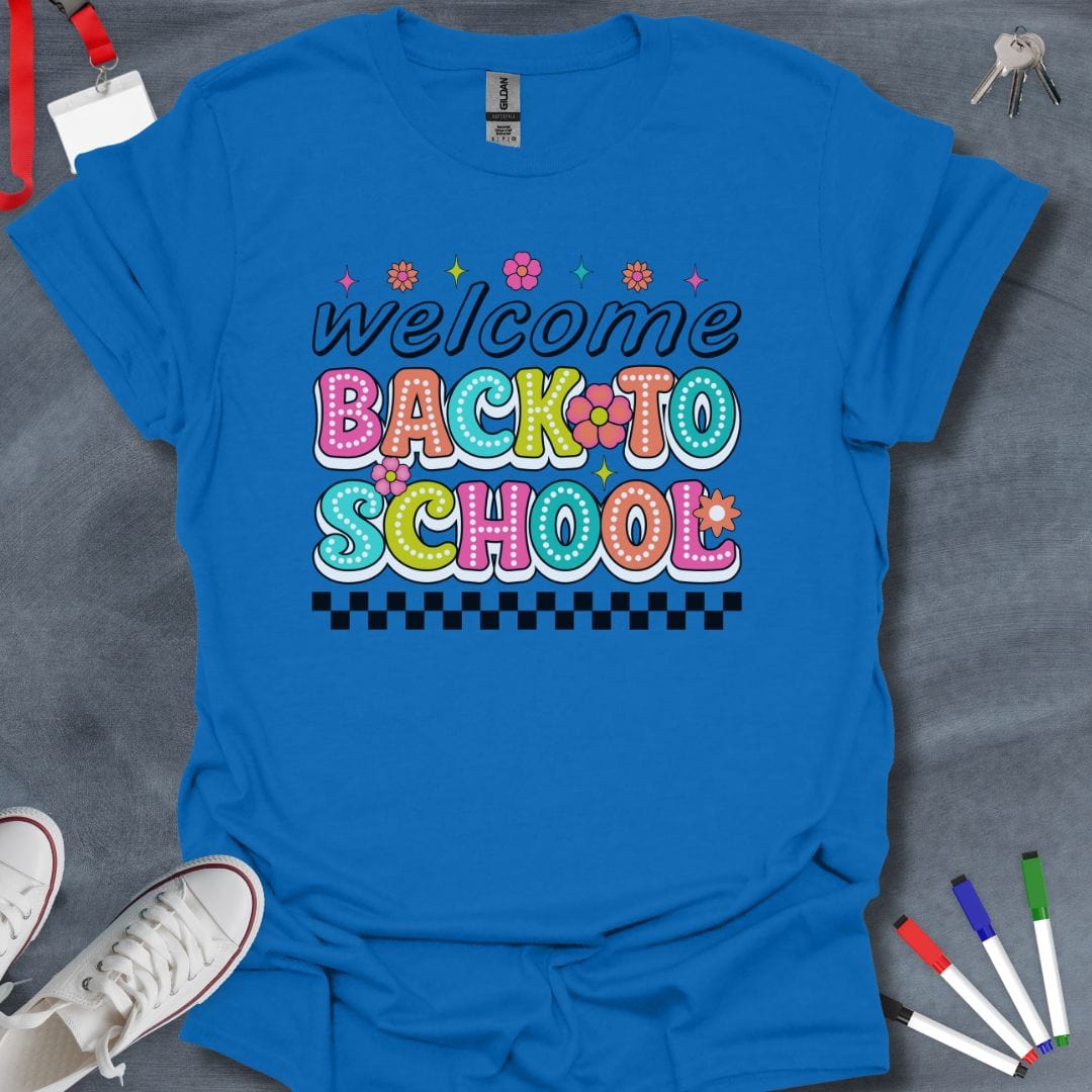 Teacher T-Shirt Royal / S Back to School T-Shirt