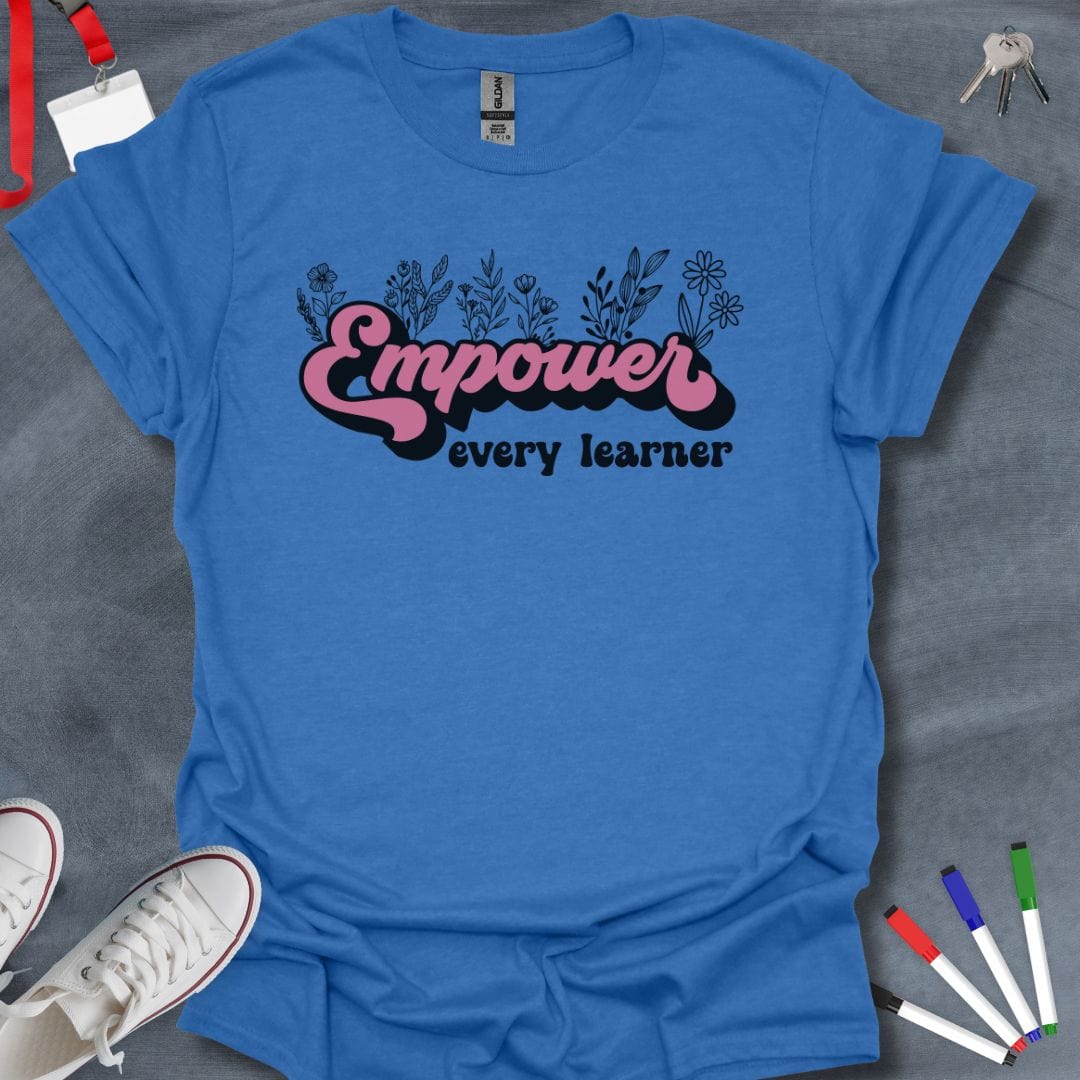 Teacher T-Shirt Heather Royal / S Empower Every Learner T-Shirt