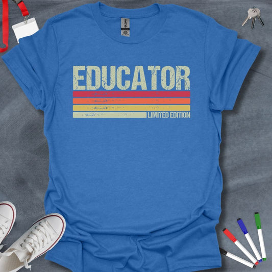 Teacher T-Shirt Heather Royal / S Educator Limited Edition T-Shirt