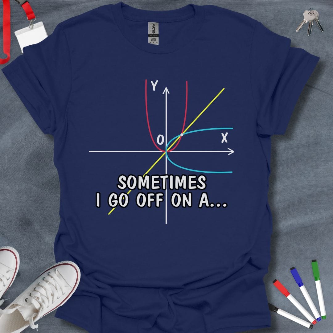 Teacher T-Shirt Navy / S Tangent Explorer T-Shirt