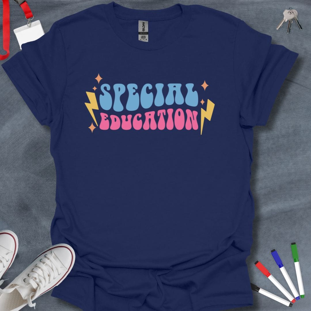 Teacher T-Shirt Navy / S Special Education T-Shirt