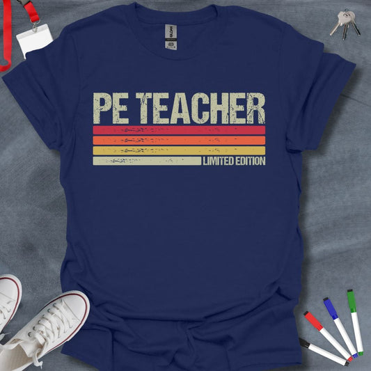 Teacher T-Shirt Navy / S PE Teacher Limited Edition T-Shirt