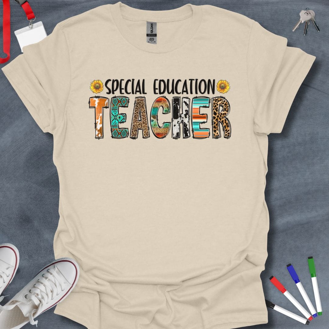 Teacher T-Shirt Natural / S Wild Style Teacher T-Shirt