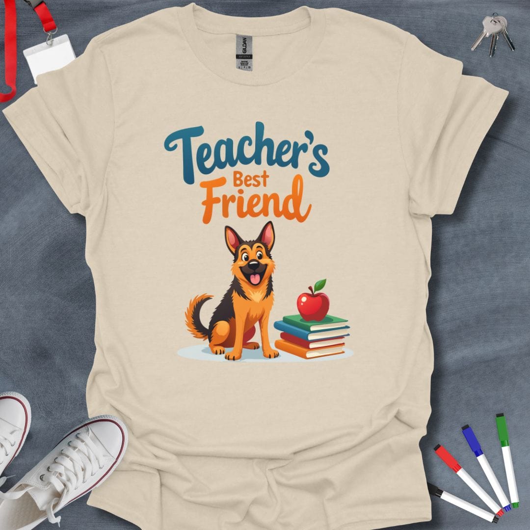 Teacher T-Shirt German Shepherd Pals Educator T-Shirt