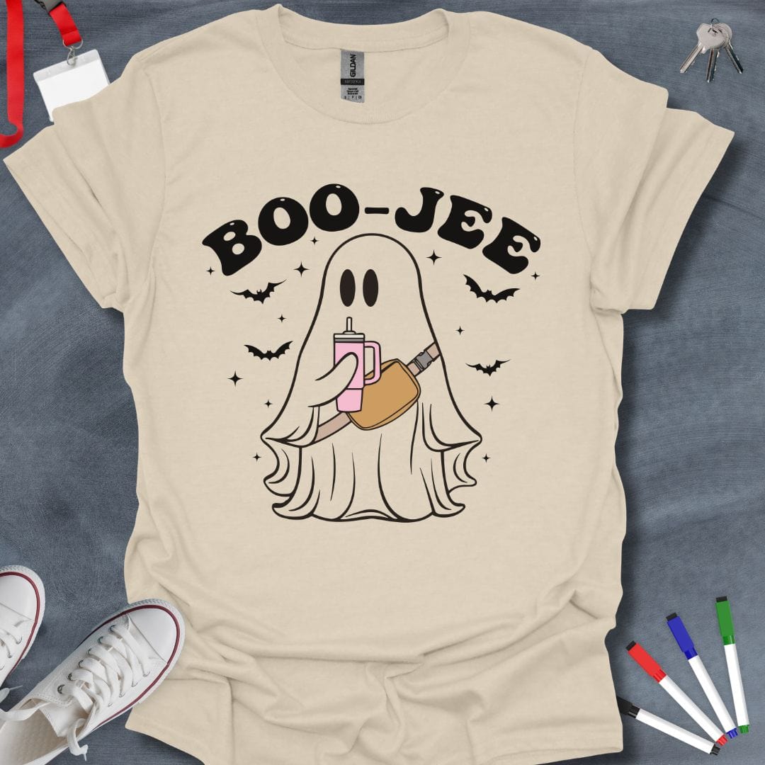 Teacher T-Shirt Natural / S Boo-jee Ghost T-Shirt